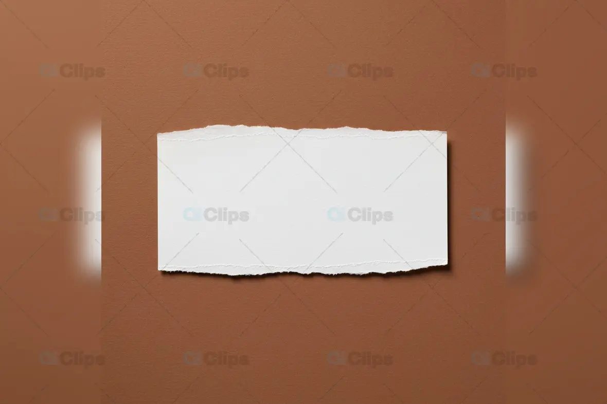 Elegant Instagram Mockup with Torn Paper Effect