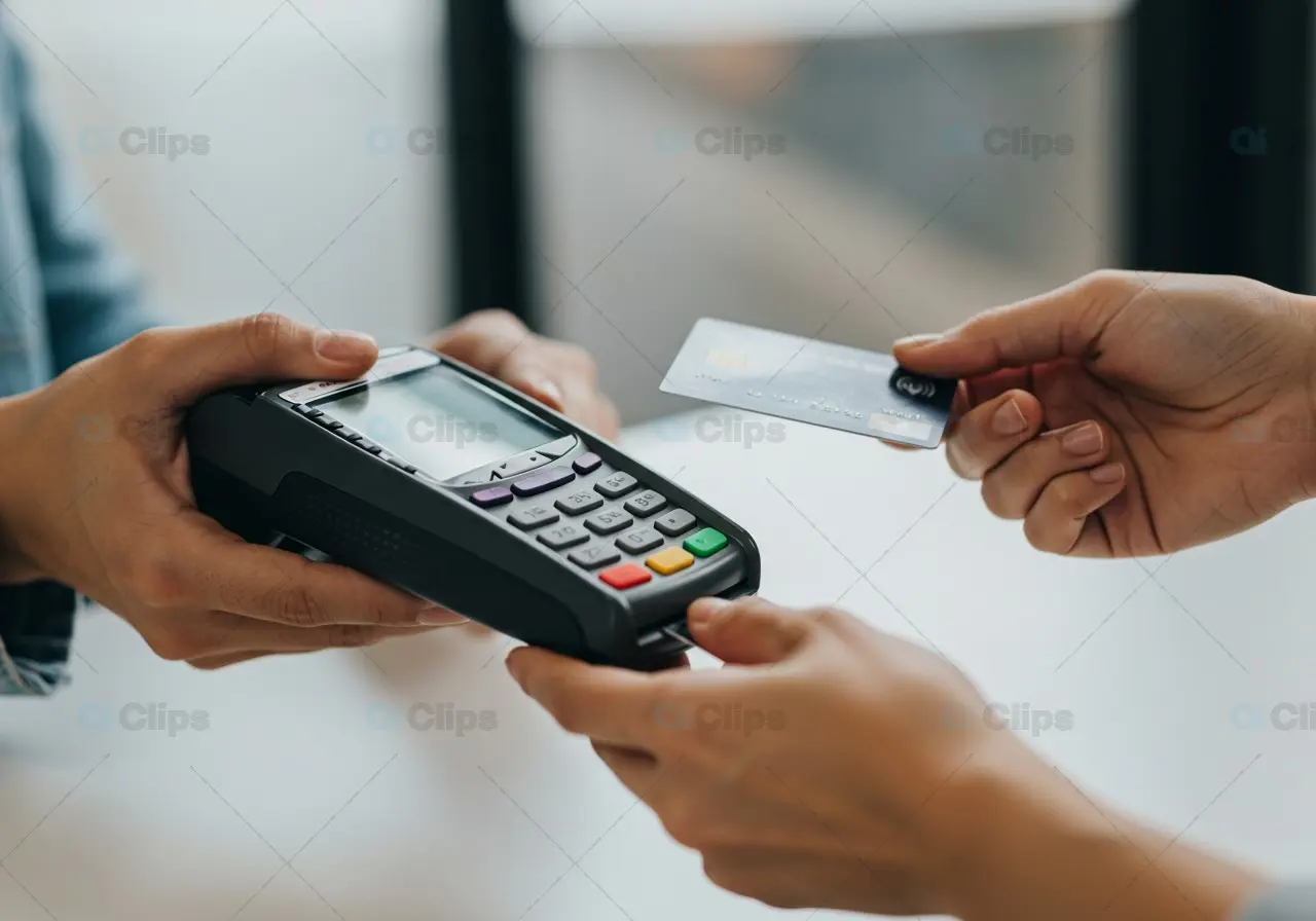 Contactless Card Payment at POS Terminal