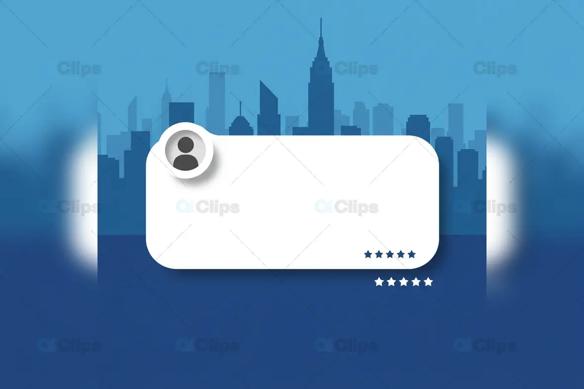 NYC Skyline Social Media Review Template