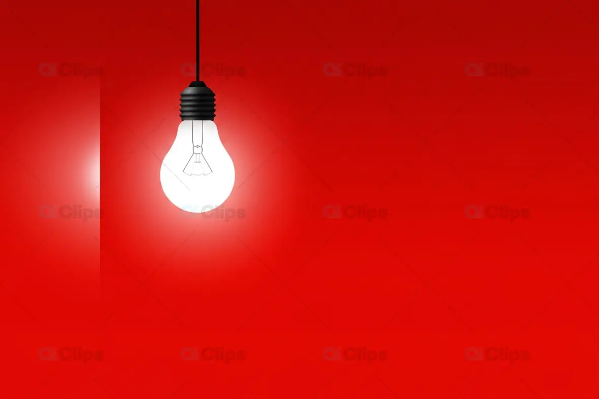 Minimalist Light Bulb Mockup for Creative Projects