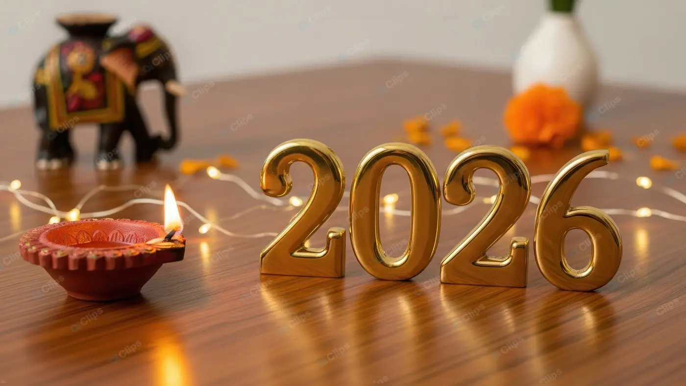 Festive Welcome to the Year 2026