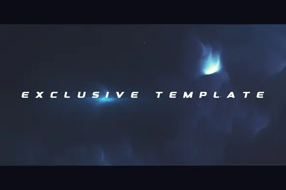 Futuristic Cinematic Title Reveal