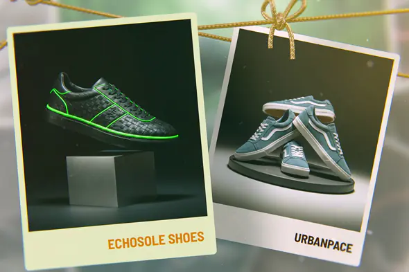 Dynamic Shoe Showcase Slideshow