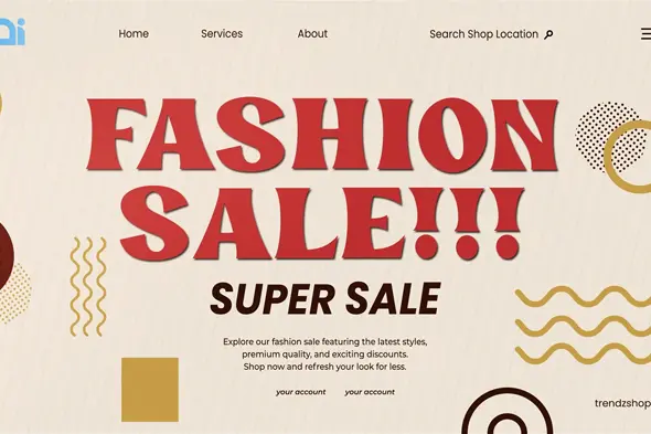 Bold Fashion Sale After Effects Promo