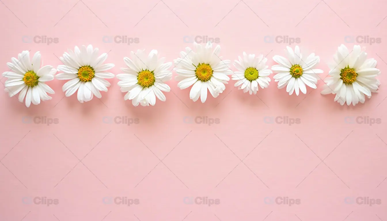 Daisy Row on Pink