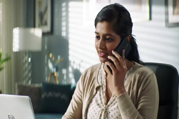 Expert-level Woman's Phone Conversation