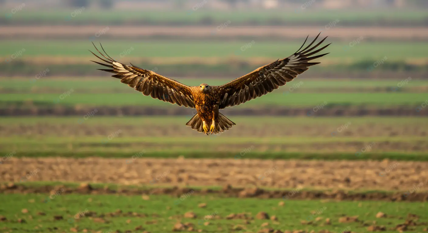 Majestic Eagle in Flight