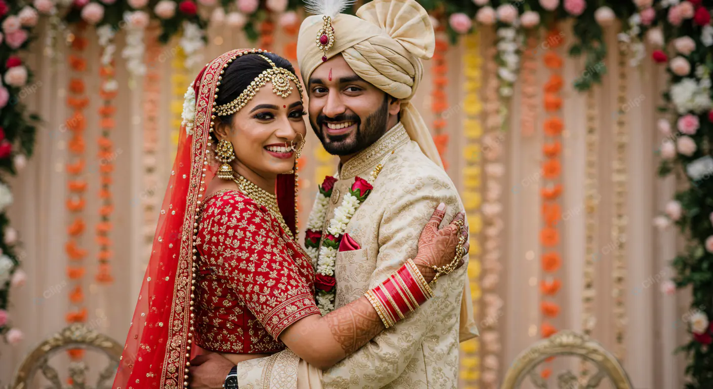 Vibrant Indian Wedding Ceremony
