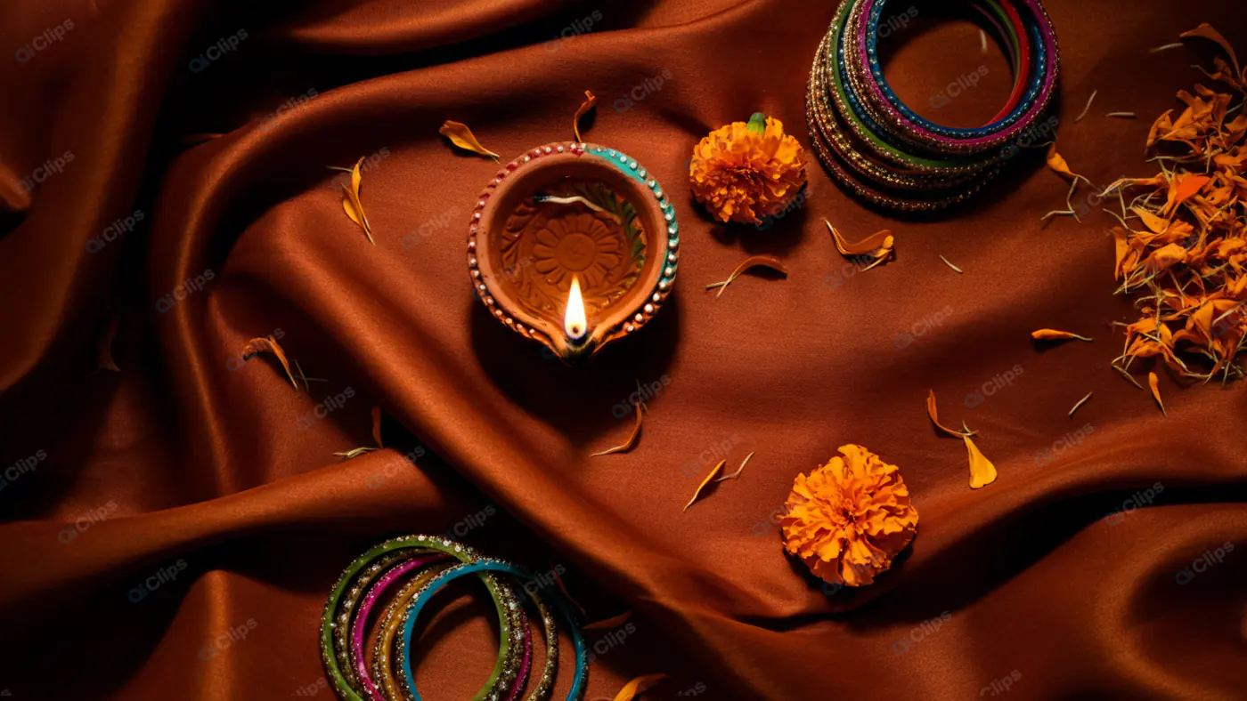 Diwali Celebration Still Life
