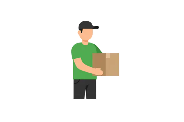 Package Delivery Vector Icon