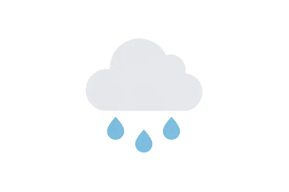 Sleek Rain Cloud Icon