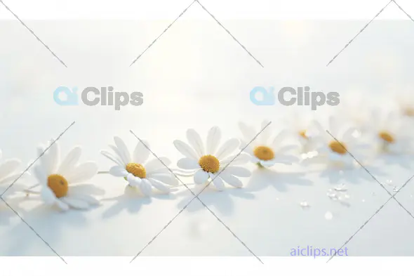 Delicate Daisy Chain in Soft Natural Light