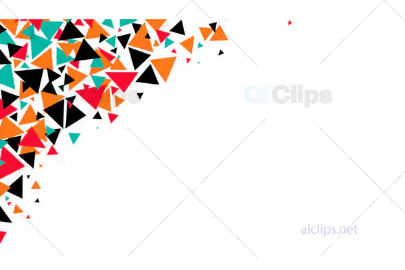 Triangular Abstract Design Background