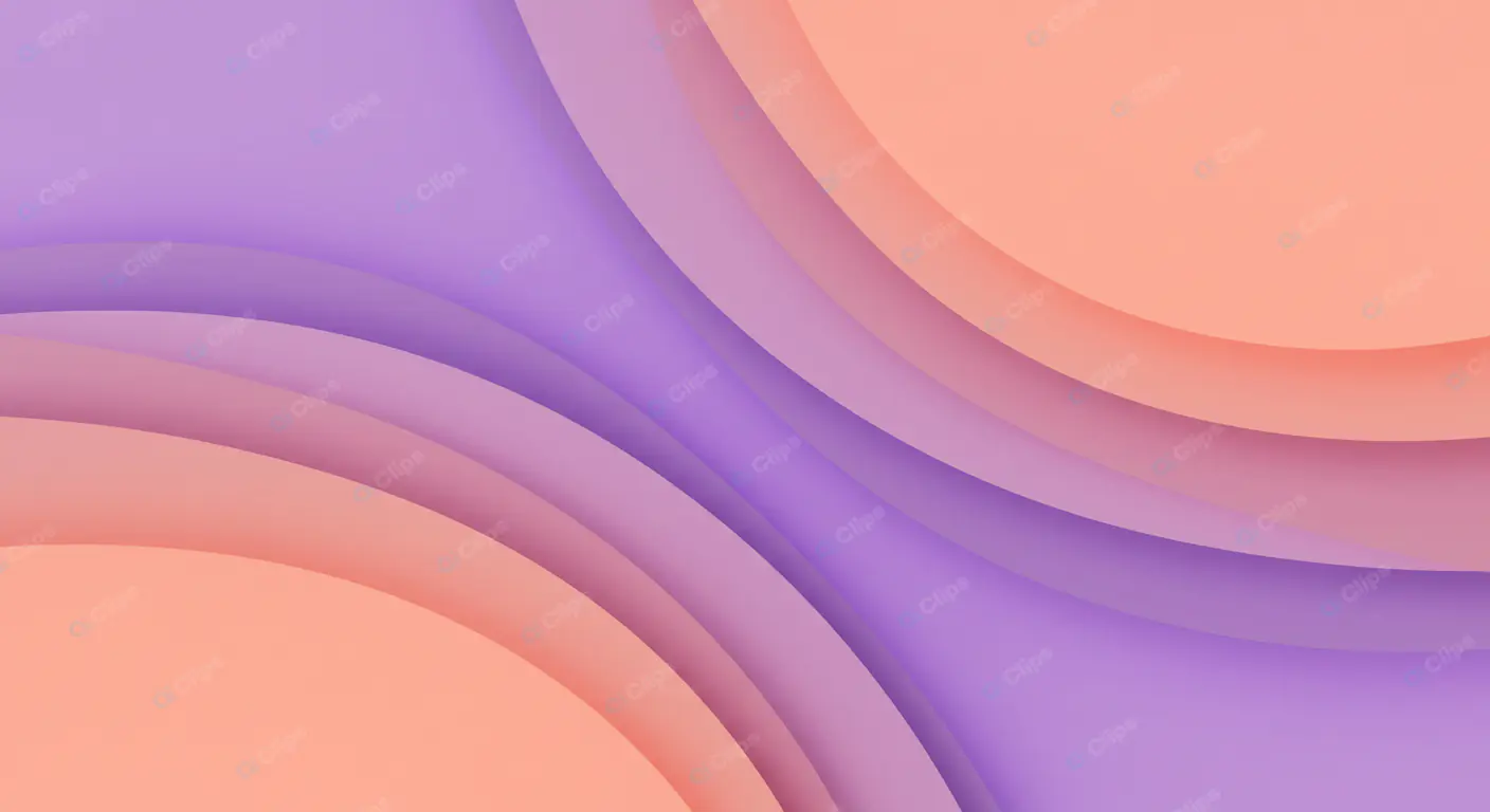 Pastel Curved Layers