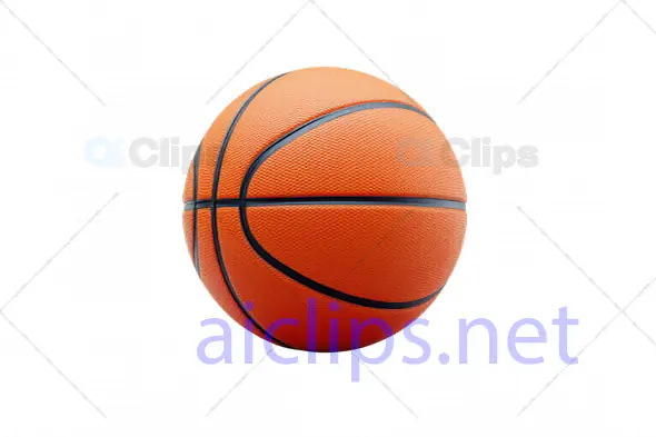 3D Basketball with Realistic Texture and Curvature