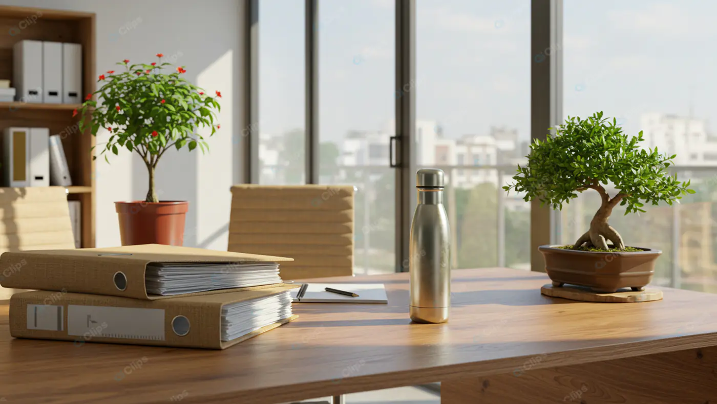Urban Workspace with Greenery