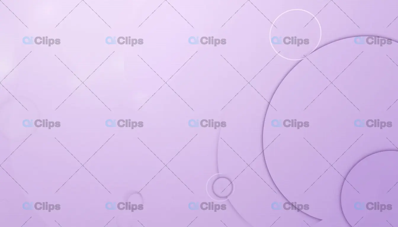 Minimalistic Purple Geometric Background with Circular Designs
