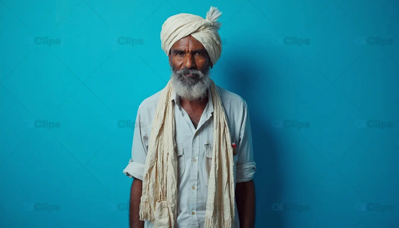 Traditional Indian Farmer