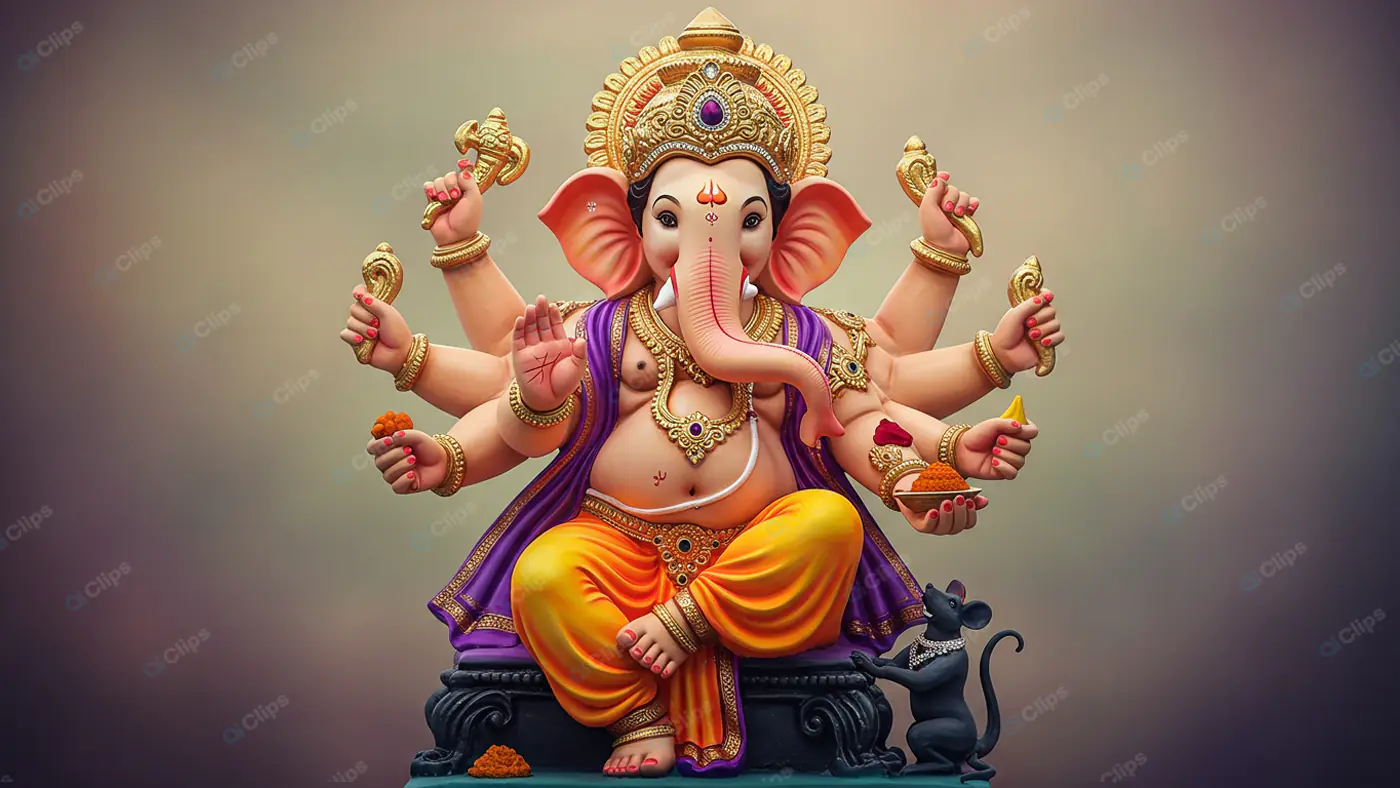Ganesha's Opulent Splendor