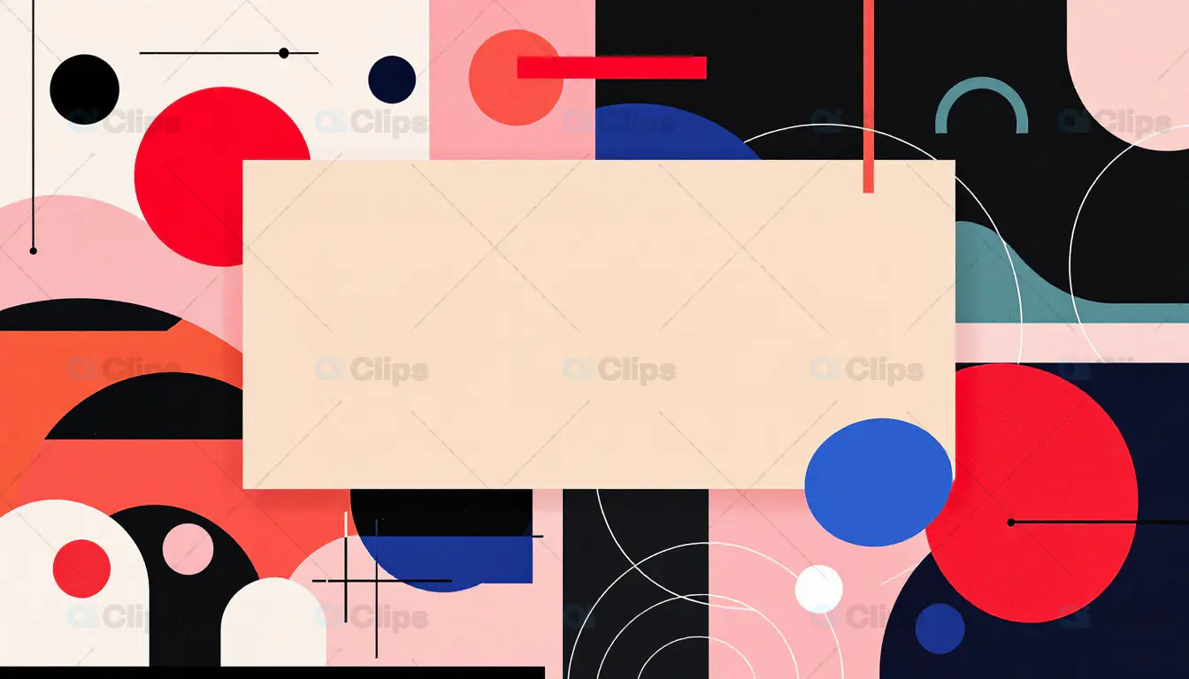 Modern Abstract Geometric Layout