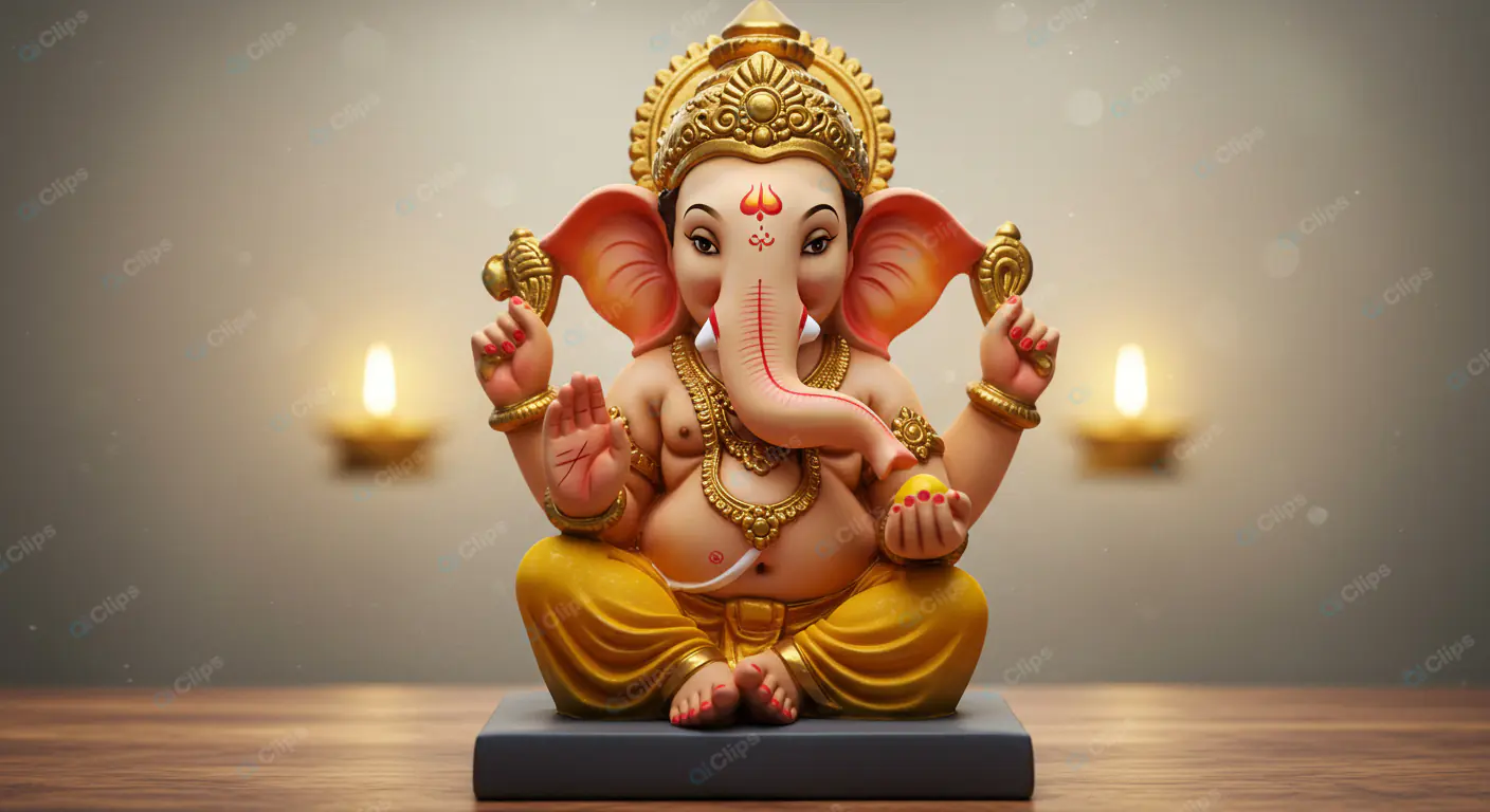Ganesha's Divine Radiance