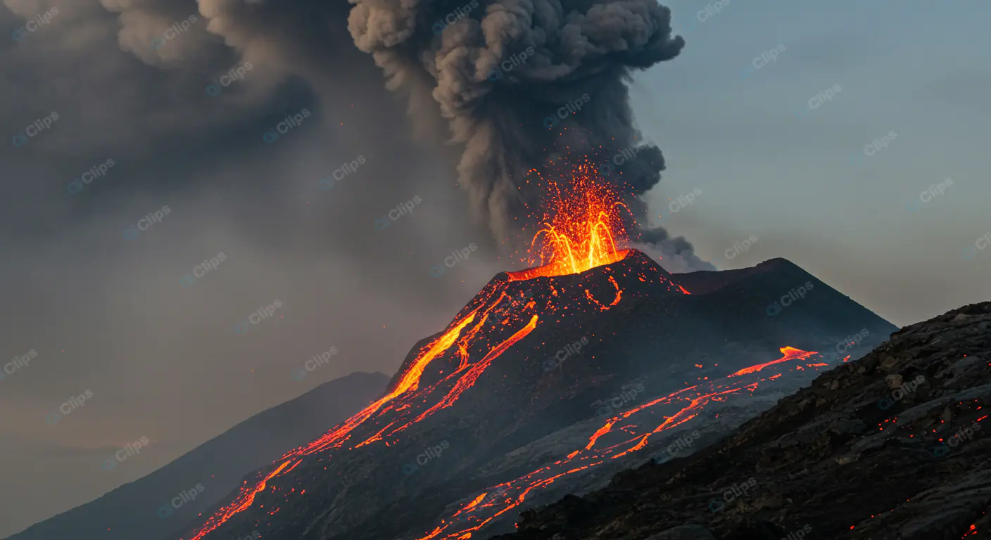 Volcanic Eruption Spectacle
