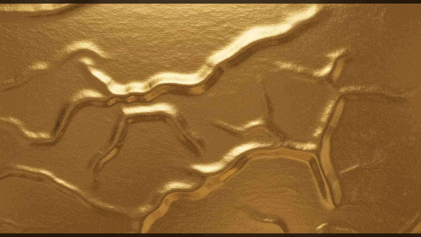 Cracked Liquid Gold Texture | Luxury Abstract Indian Background