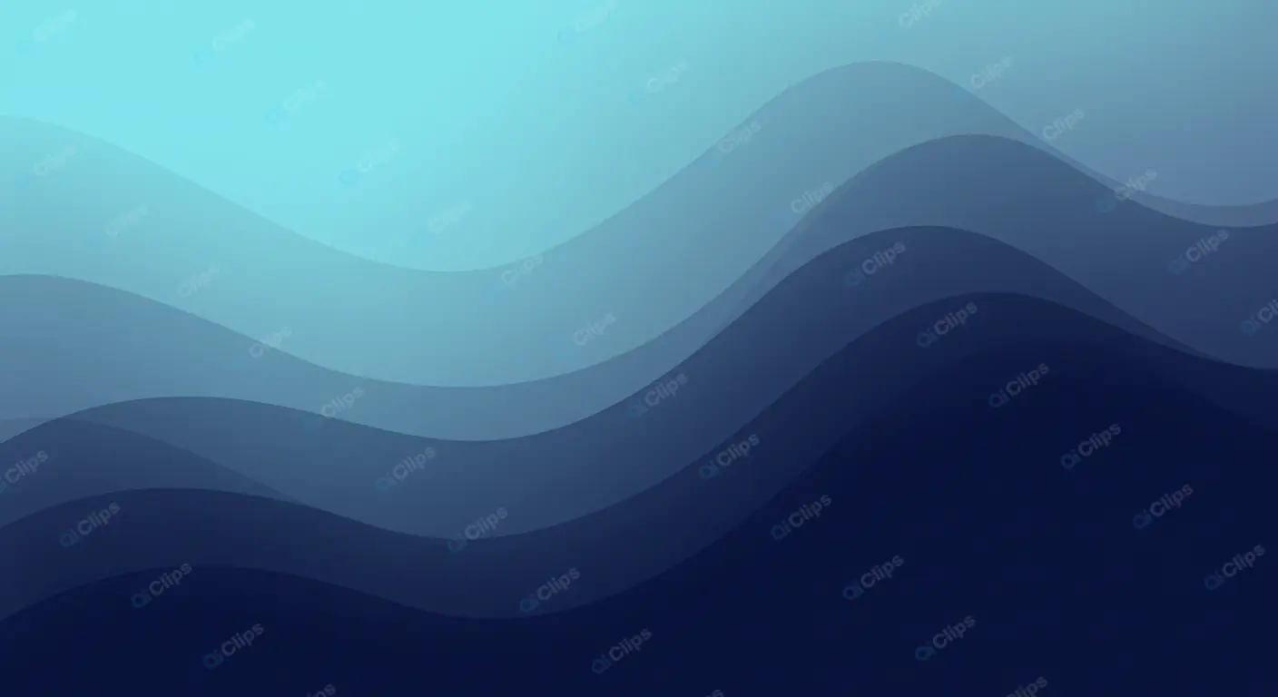 Serene Ocean Waves Abstract