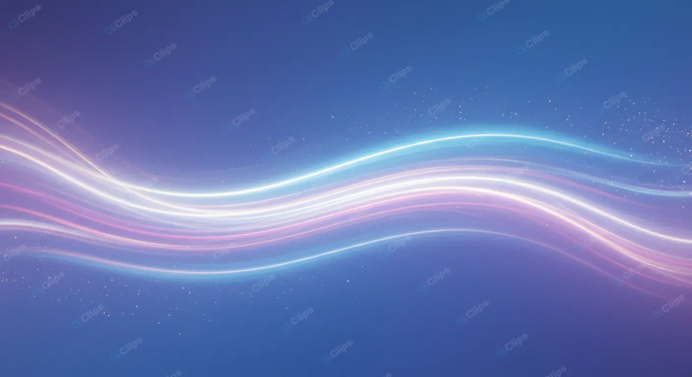 Ethereal Light Wave Symphony