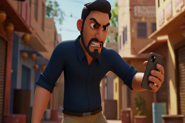 Animated Character's Digital Dilemma