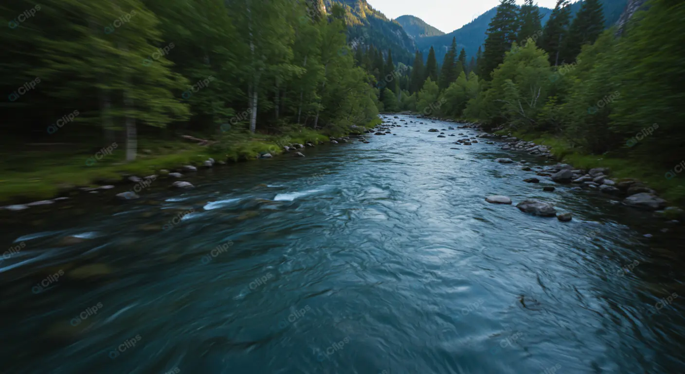 Rushing Mountain Stream