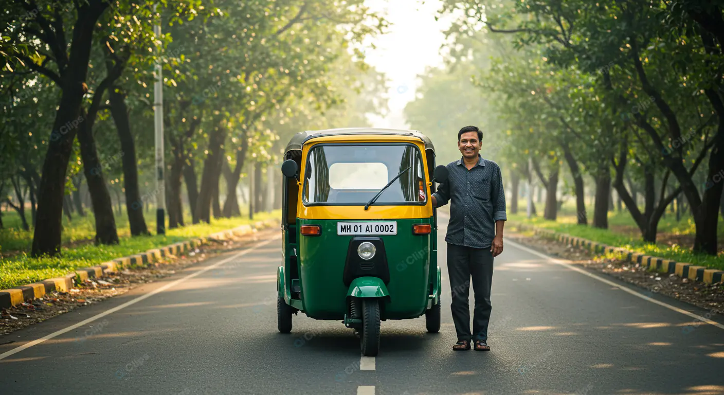 Urban Rickshaw: Green Transport Journey