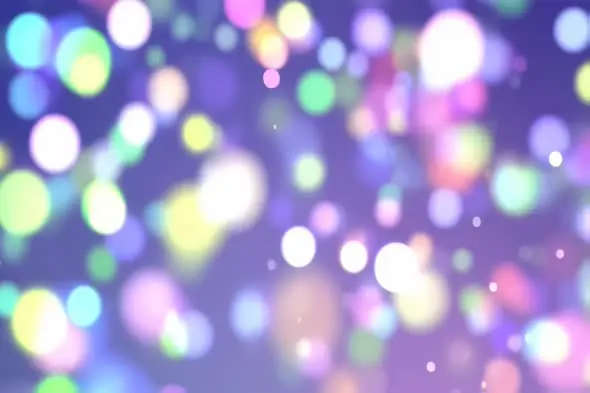 Dreamy Pastel Bokeh Background Floating Particles Animation