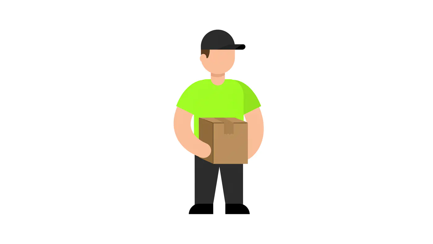 Neon Delivery Vector Icon