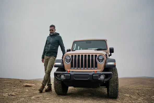 SUV Lifestyle Video with Indian Man in Rugged Terrain