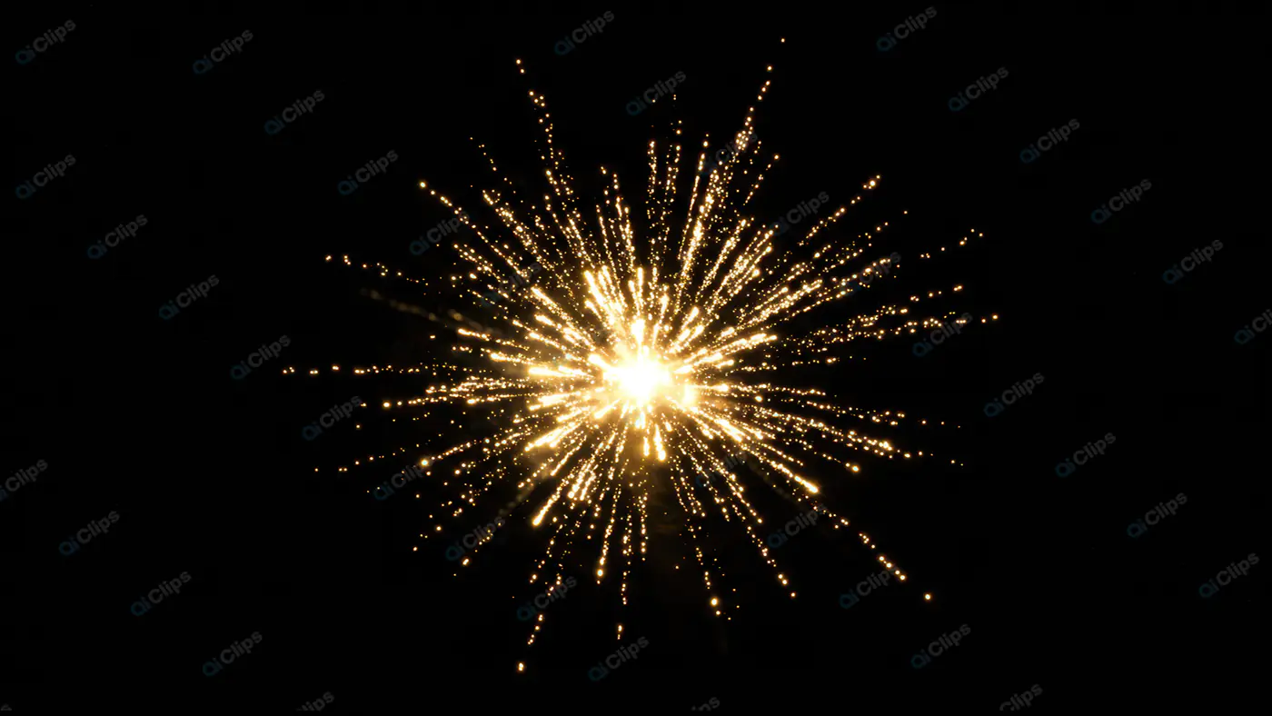 Radiant Gold Starburst