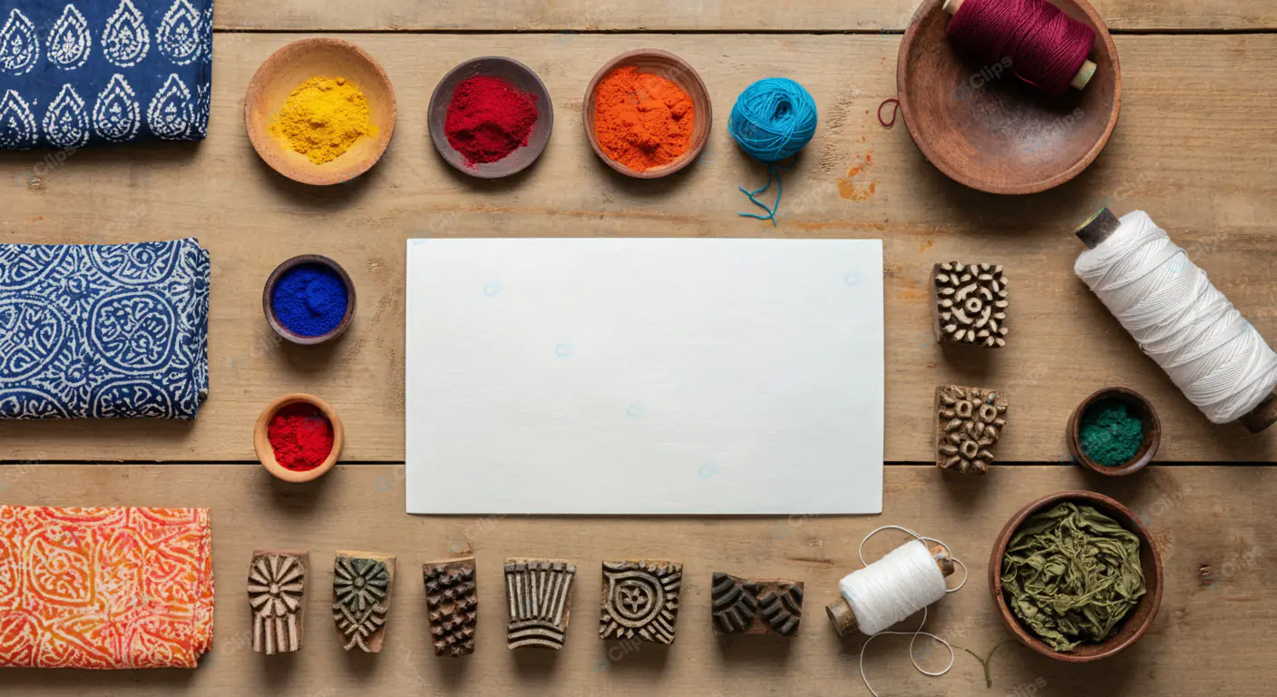 Artisanal Textile Crafting Supplies
