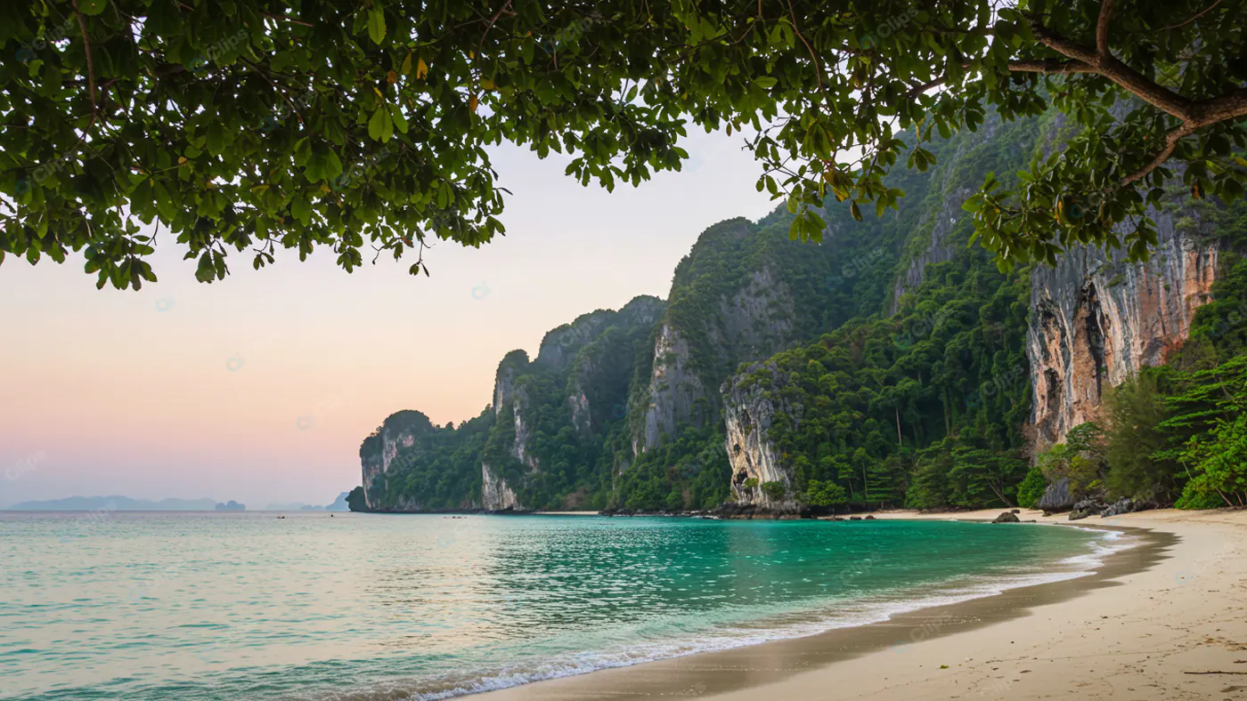 Secluded Tropical Beach Paradise