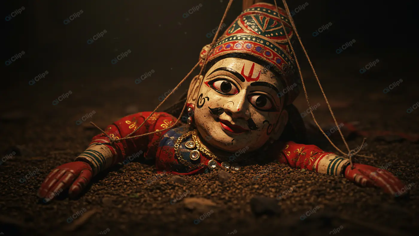 Kathputli Marionette in Repose