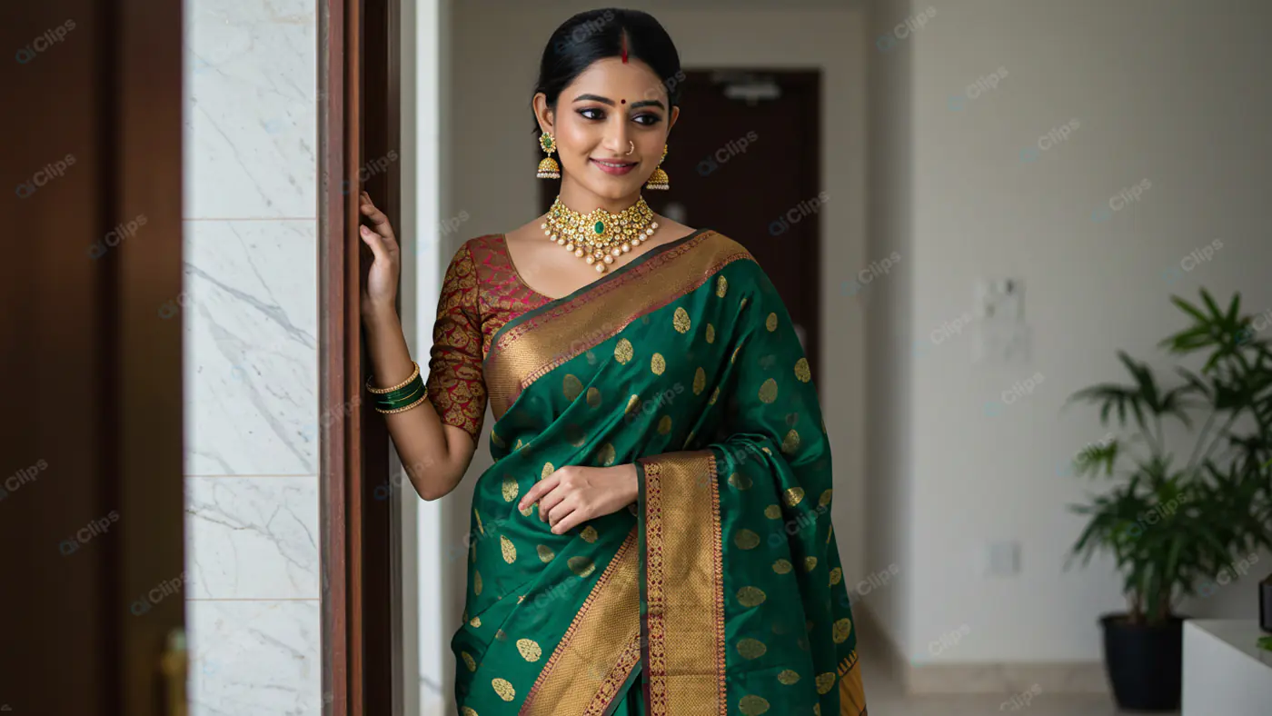 Elegant Saree Sophistication