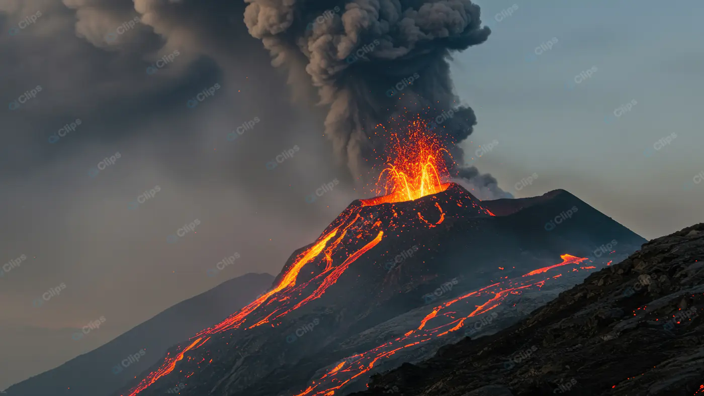 Volcanic Eruption Spectacle
