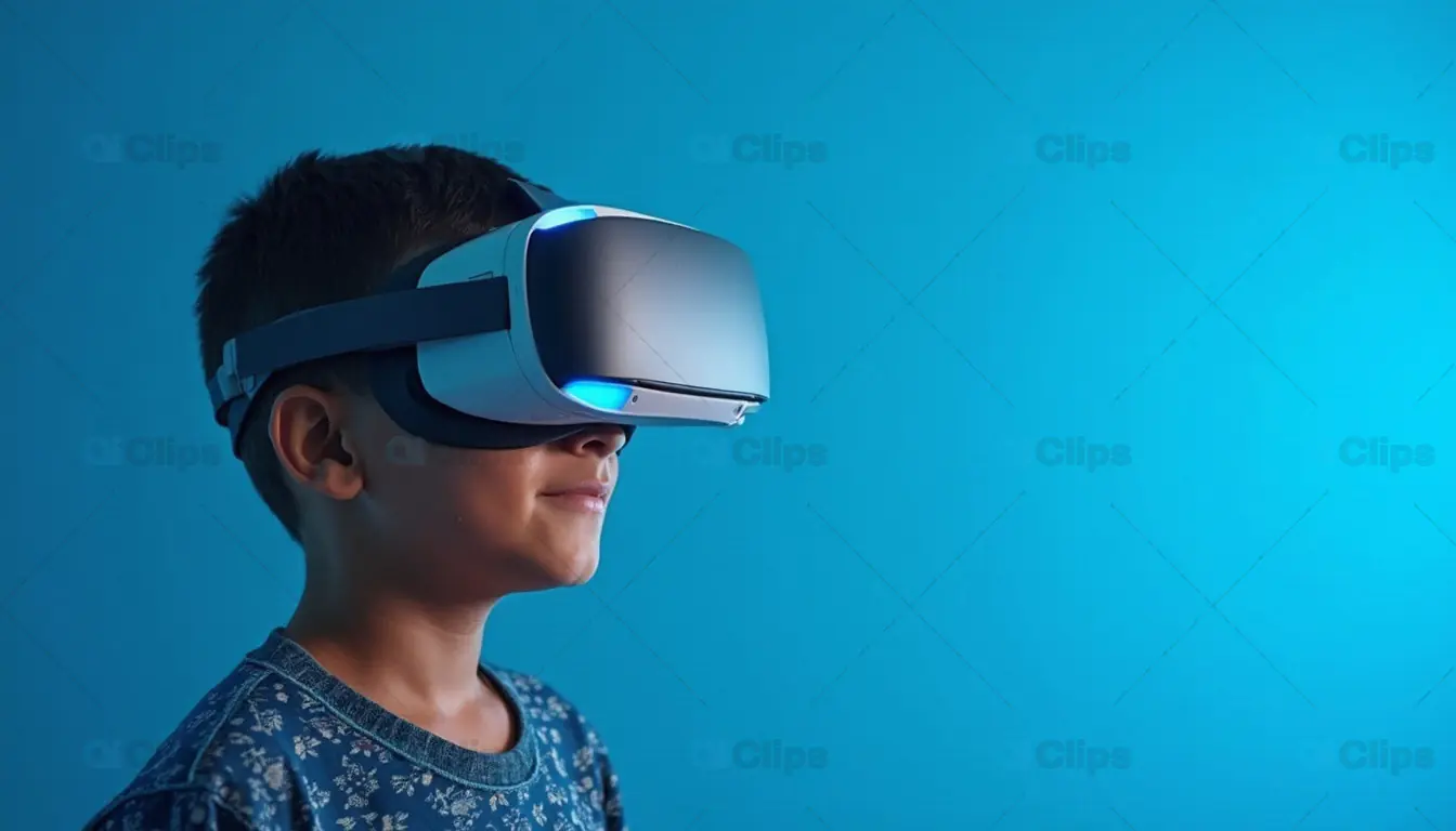 Child Experiencing Virtual Reality