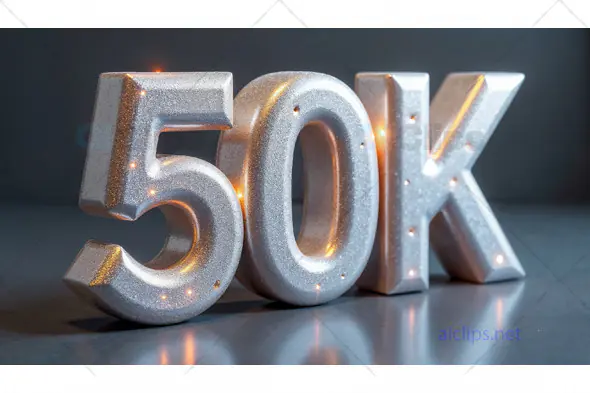50K Celebration Display