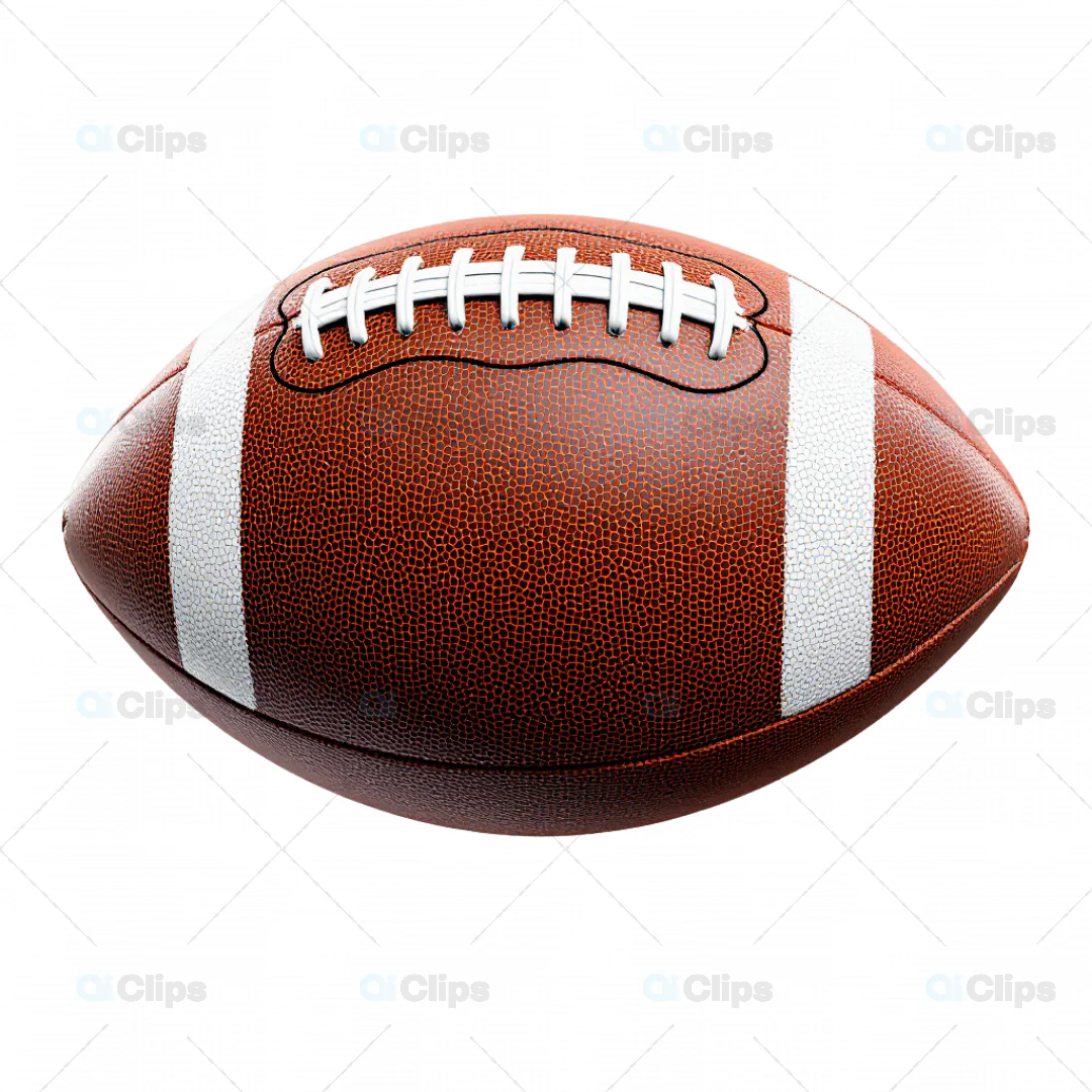 3D Realistic American Football Model