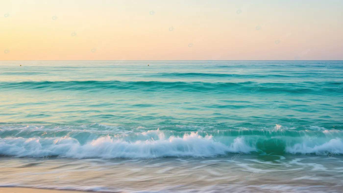 Serene Pastel Seascape