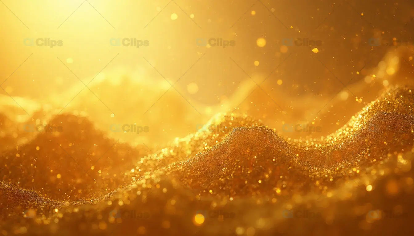 Golden Glittering Sands