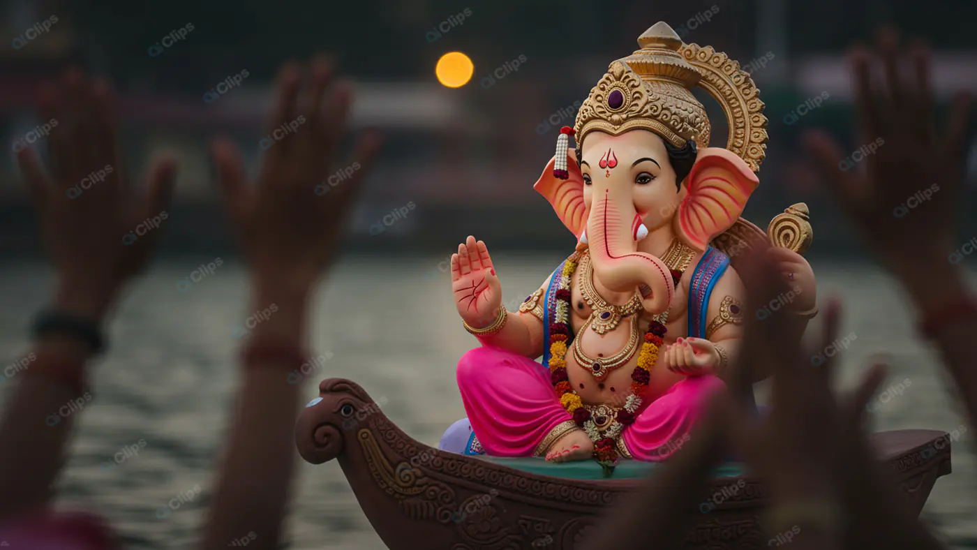 Ganesha Idol Immersion Ceremony