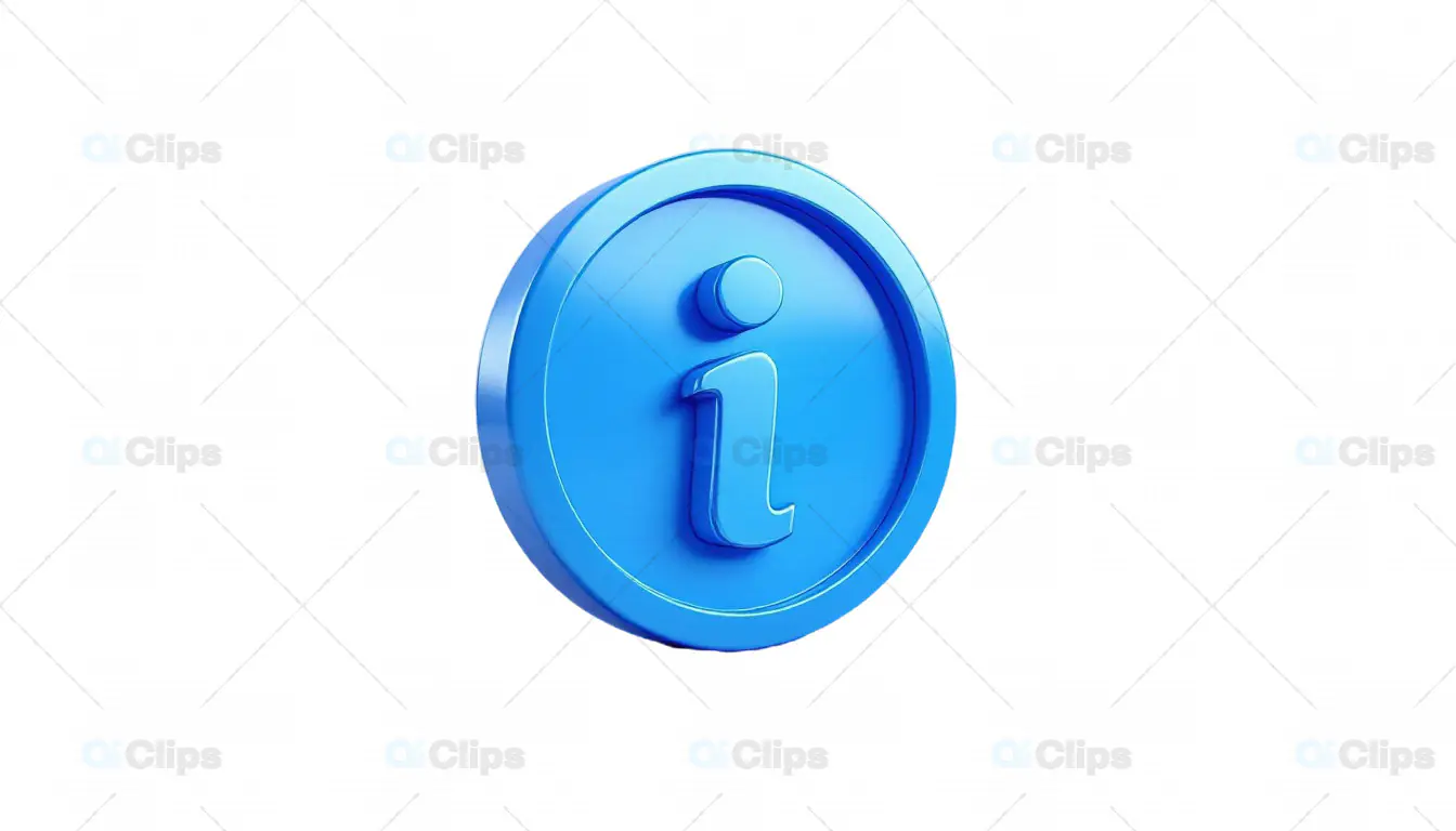 3D Information and Communication Icons Pack