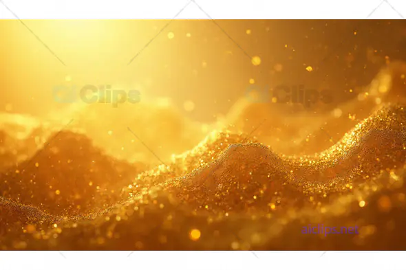 Golden Glittering Sands