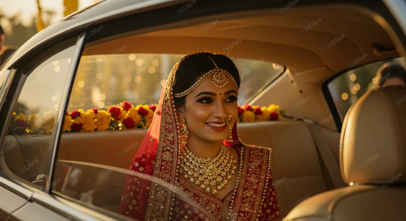 Radiant Bride: Luxurious Wedding Journey